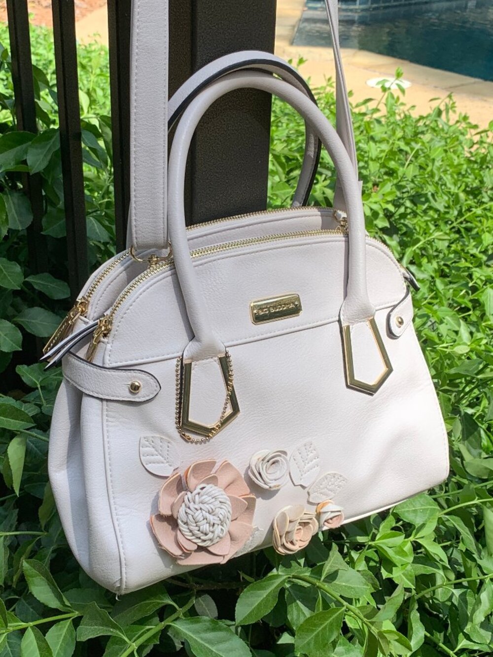 Big Buddha Faux Leather Shoulder Bag